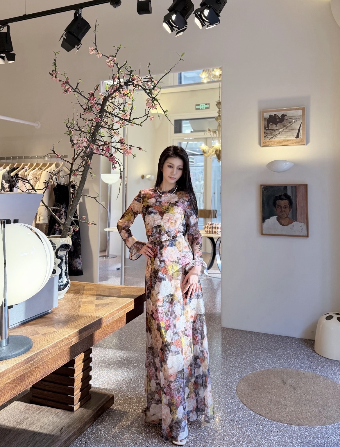 Zimmermann Floral-Print Silk Midi Dress - Image 9