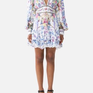 CAMILLA INSPIRED DRESS IN 100% SILK