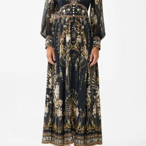 CAMILLA INSPIRED DRESS IN 100% SILK