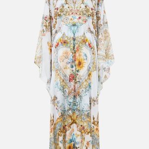 CAMILLA INSPIRED DRESS IN 100% SILK