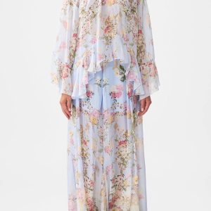 CAMILLA INSPIRED DRESS IN 100% SILK