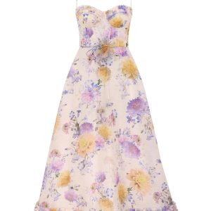 ZIMMERMANN INSPIRED DRESS IN 55% LINEN 45% SILK