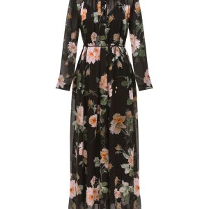 ZIMMERMANN INSPIRED DRESS IN 76% VISCOSE 24% SILK