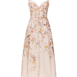 ZIMMERMANN INSPIRED DRESS IN 100% LINEN