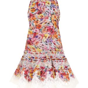ZIMMERMANN INSPIRED DRESS IN 55% LINEN 45% SILK
