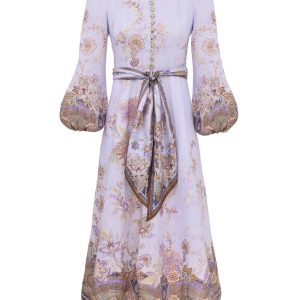 ZIMMERMANN INSPIRED DRESS IN 100% LINEN