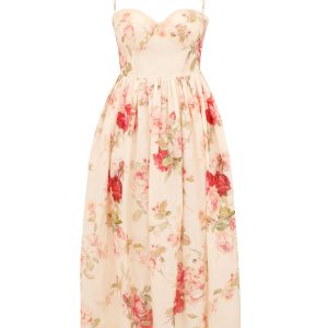 ZIMMERMANN INSPIRED DRESS IN 100% LINEN