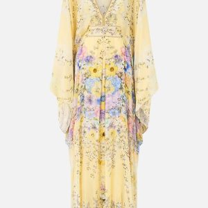CAMILLA INSPIRED DRESS IN 100% SILK