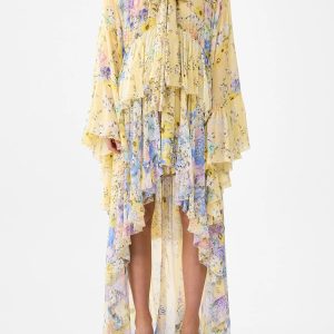 CAMILLA INSPIRED DRESS IN 100% SILK