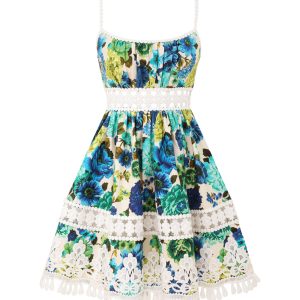 ZIMMERMANN INSPIRED DRESS IN 100% COTTON