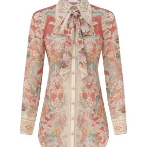 ZIMMERMANN INSPIRED CLOTH SET IN 100% VISCOSE