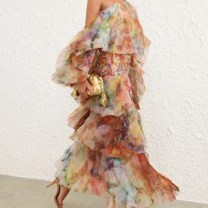 ZIMMERMANN INSPIRED CLOTH SET IN 100% POLYESTER