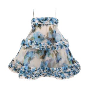 ZIMMERMANN INSPIRED DRESS IN 100% SILK