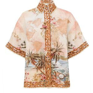 ZIMMERMANN INSPIRED CLOTH SET IN 100% LINEN
