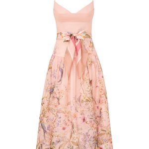 ZIMMERMANN INSPIRED DRESS IN 55% LINEN 45% SILK