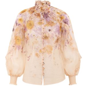 ZIMMERMANN INSPIRED CLOTH SET IN 53% LINEN 47% SILK