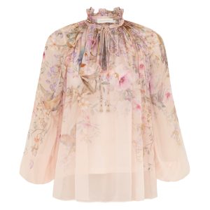 ZIMMERMANN INSPIRED CLOTH SET IN SHIRT IN 100% VISCOSE SHORT IN 100% LINEN
