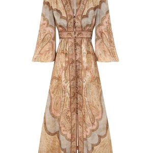 ZIMMERMANN INSPIRED DRESS IN 100% LINEN