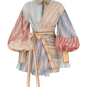 ZIMMERMANN INSPIRED DRESS IN 55% LINEN 45% SILK