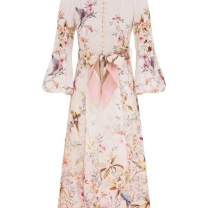 ZIMMERMANN INSPIRED DRESS IN 100% LINEN