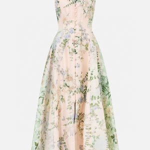 CAMILLA INSPIRED DRESS IN 100% SILK