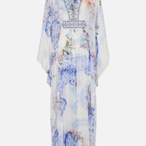 CAMILLA INSPIRED DRESS IN 100% SILK