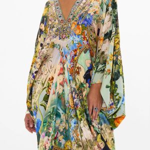 CAMILLA INSPIRED DRESS IN 100% SILK