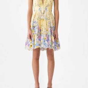 CAMILLA INSPIRED DRESS IN 100% SILK