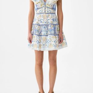 CAMILLA INSPIRED DRESS IN 100% LINEN