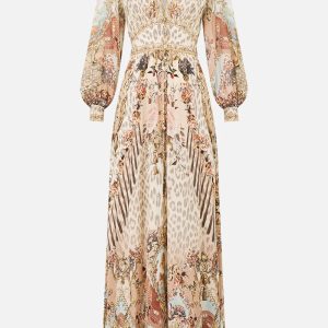 CAMILLA INSPIRED DRESS IN 100% SILK