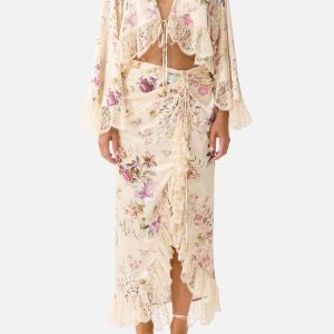 CAMILLA INSPIRED DRESS IN 100% SILK