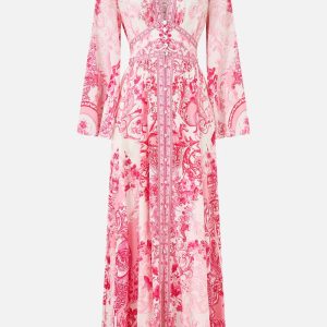 CAMILLA INSPIRED DRESS IN 100% SILK
