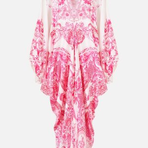 CAMILLA INSPIRED DRESS IN 100% SILK