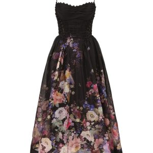 ZIMMERMANN INSPIRED DRESS IN 55% LINEN 45% SILK