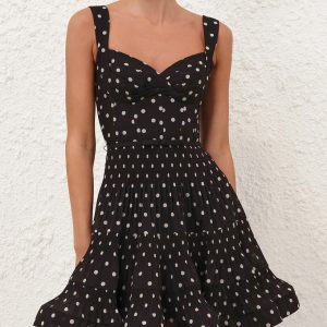 ZIMMERMANN INSPIRED DRESS IN 100% POLYESTER